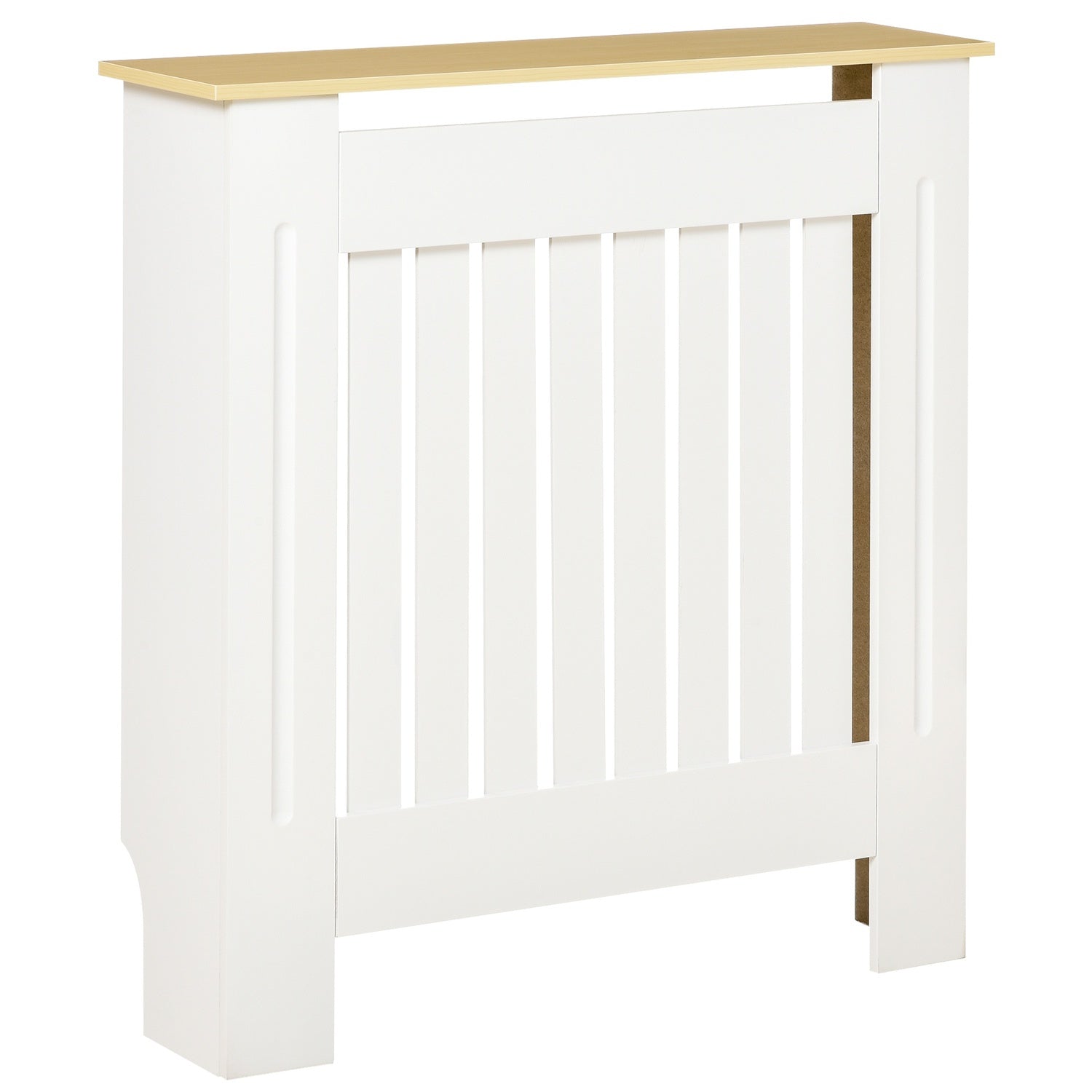 Kylarkåpa, Avtagbar MDF, Vit & Ek, 78x19x83 cm