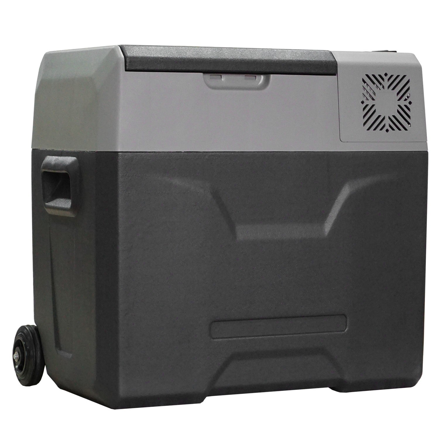 50L Elektrisk kylbox Bilkylskåp, Dual Voltage, Grå