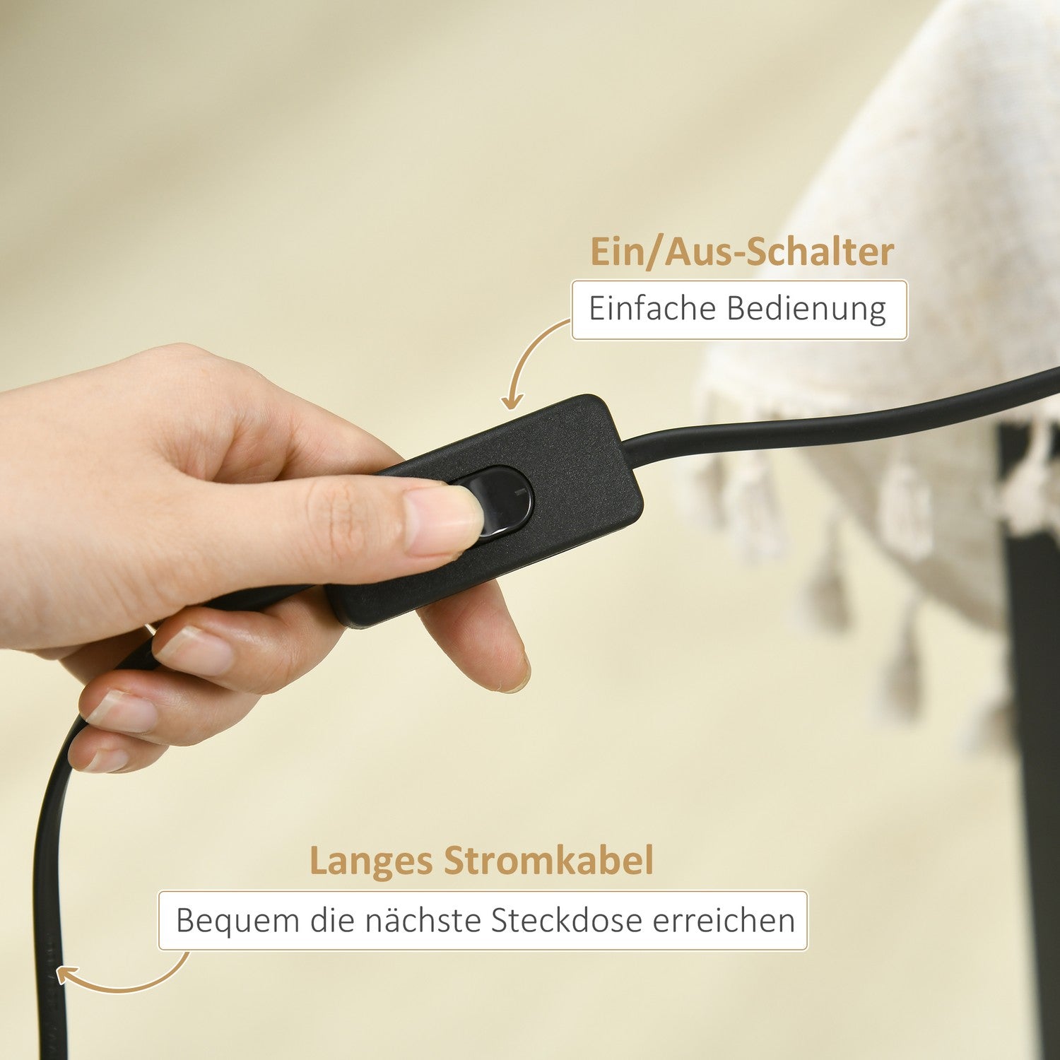 LED-lampa, energieffektiv, varmvit