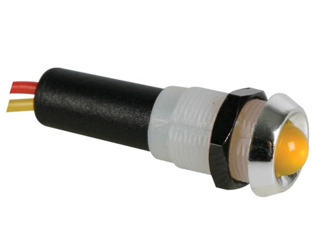Ledlampa 12V Gul - Kromhus