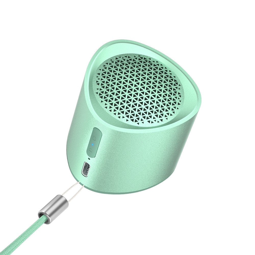 Liten Mini TWS Nimo Bluetooth 5.3 5W trådlös högtalare grön