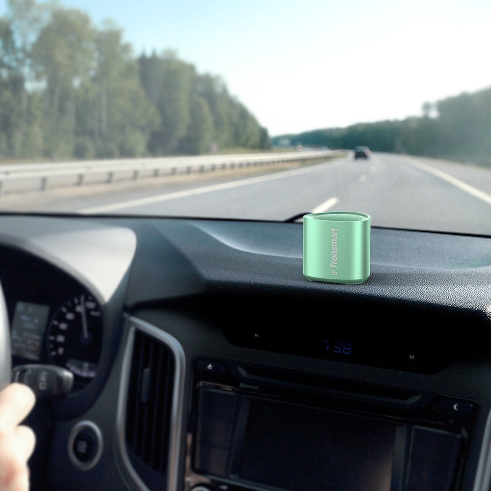 Liten Mini TWS Nimo Bluetooth 5.3 5W trådlös högtalare grön