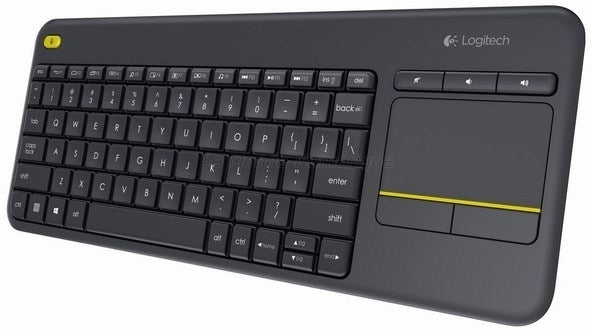 Logitech K400 Plus - tangentbord med styrplatta, svart