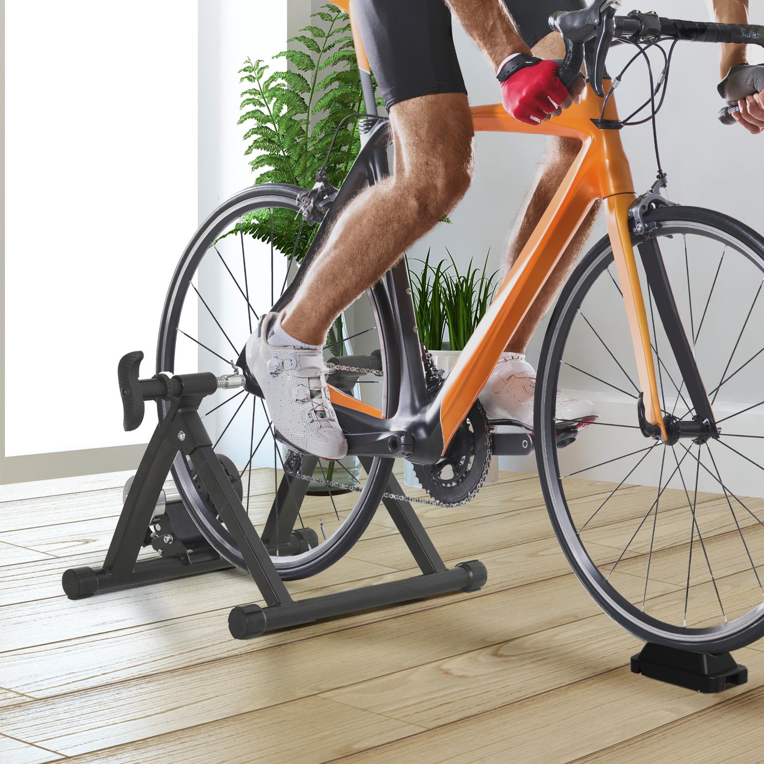 Magnetisk hopfällbar cykeltränare för 26""-28""/700C hjul