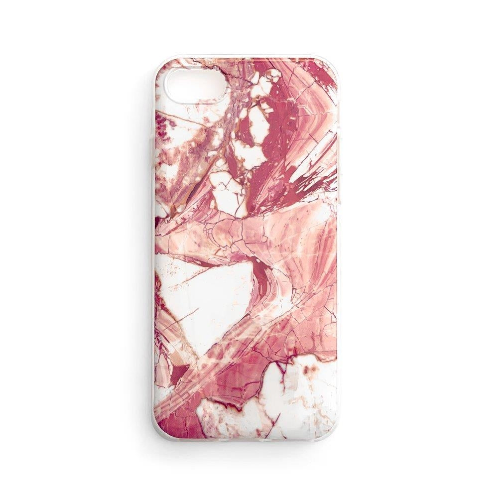 Marble gel fodral marmorfodral till Samsung Galaxy Note 9 rosa