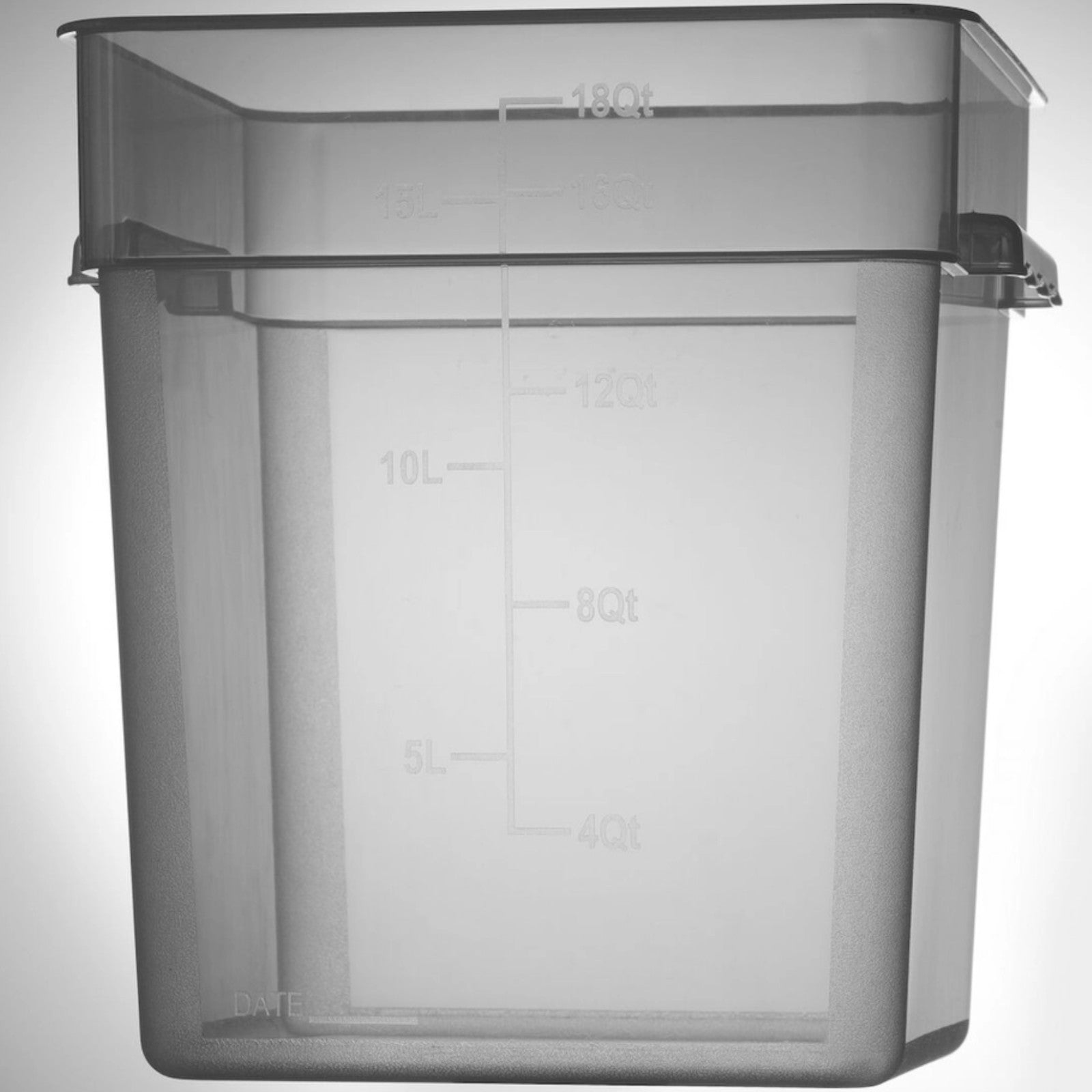 Matbehållare för förvaring av mat med indelning 17,2 l 290 x 290 x 320 mm - Hendi 870952