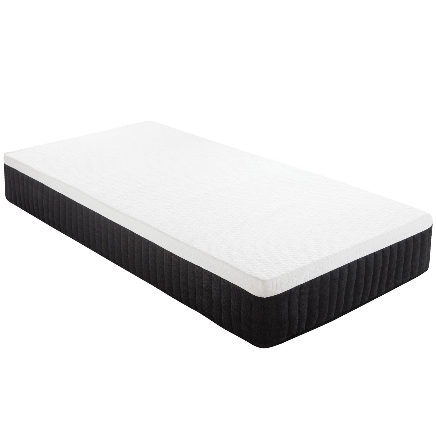 Memory Foam-madrass, 7-zons stöd, pocketfjädrar
