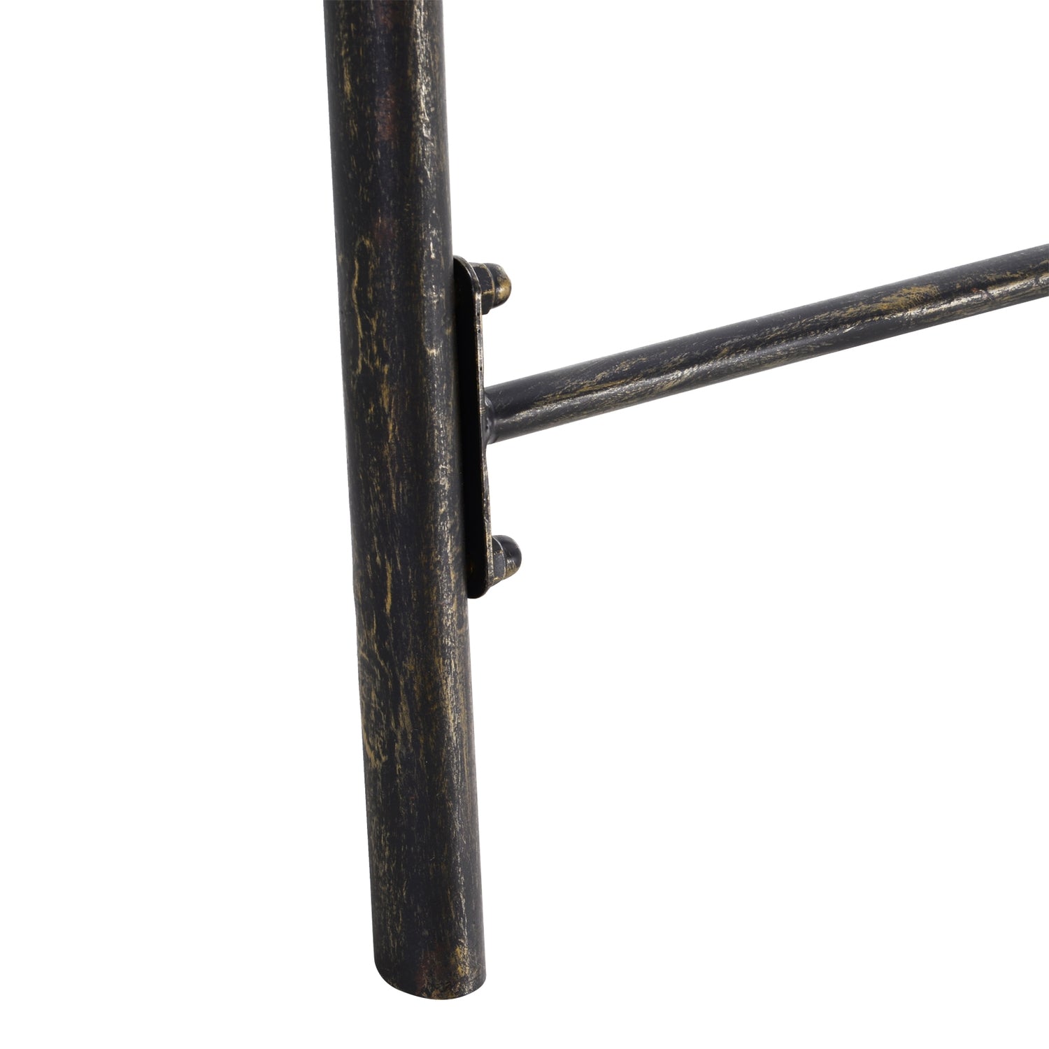 Metall trädgårdsgunga för 2, bronsfinish, 167x123x175 cm