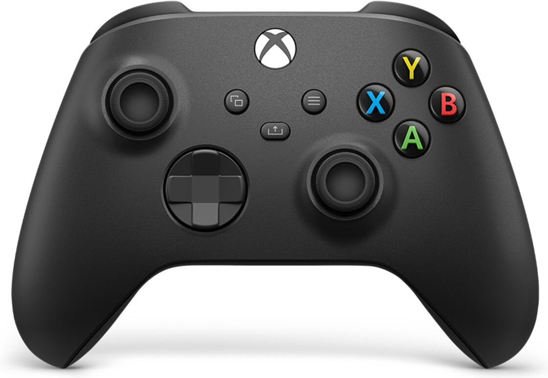 Microsoft Xbox - trådlös handkontroll, svart, Xbox / PC