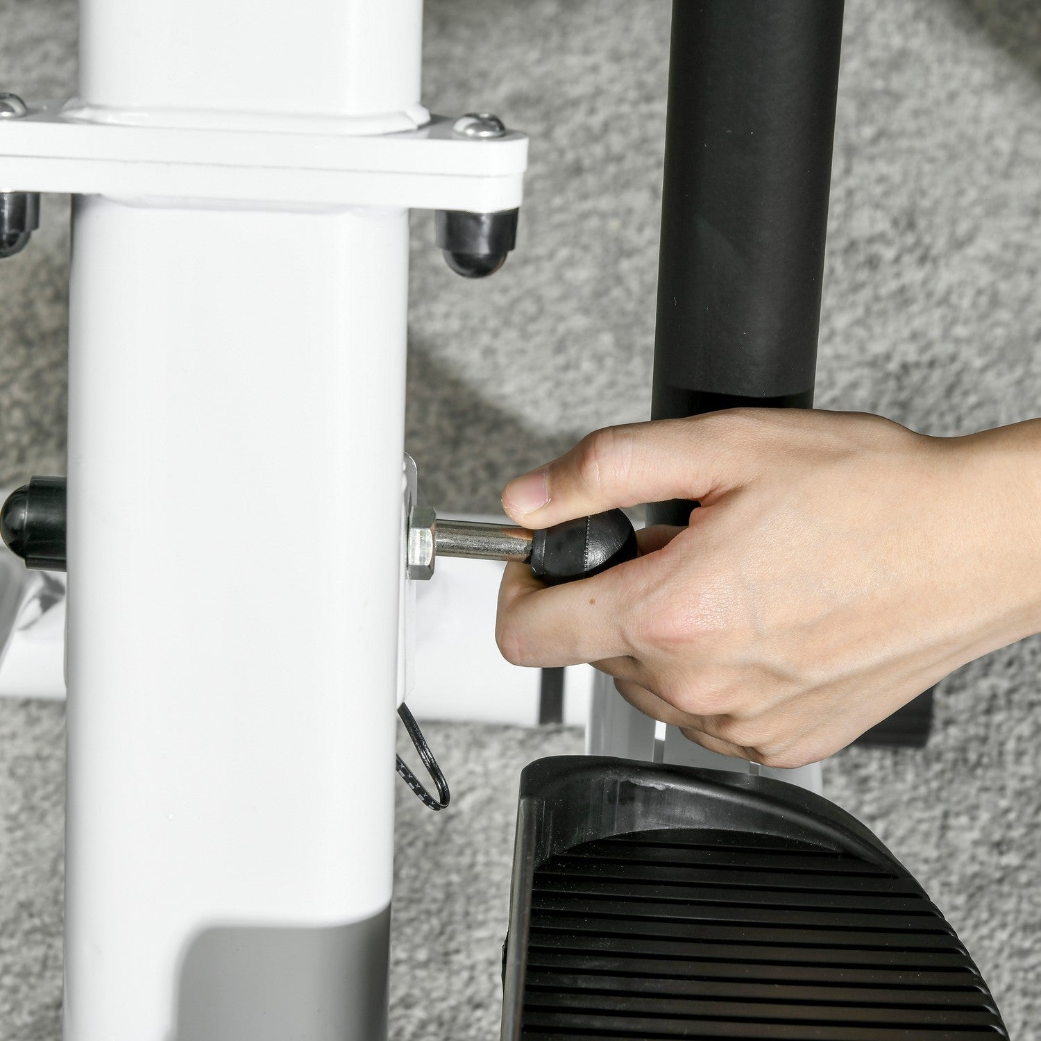 Motionscykel & Stepper, LCD-skärm, 12 motståndsnivåer