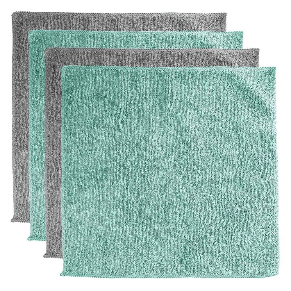 Mycket absorberande mikrofiber kökshanddukar, 4-pack