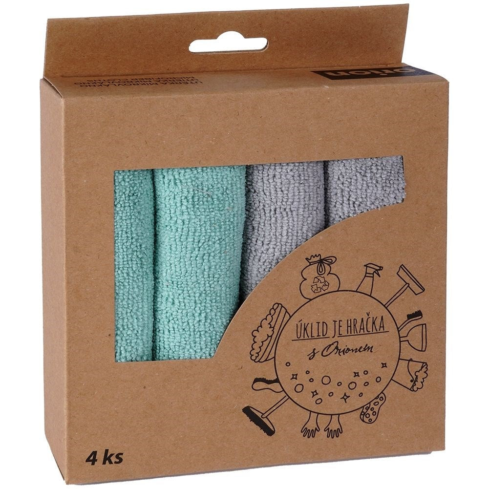 Mycket absorberande mikrofiber kökshanddukar, 4-pack