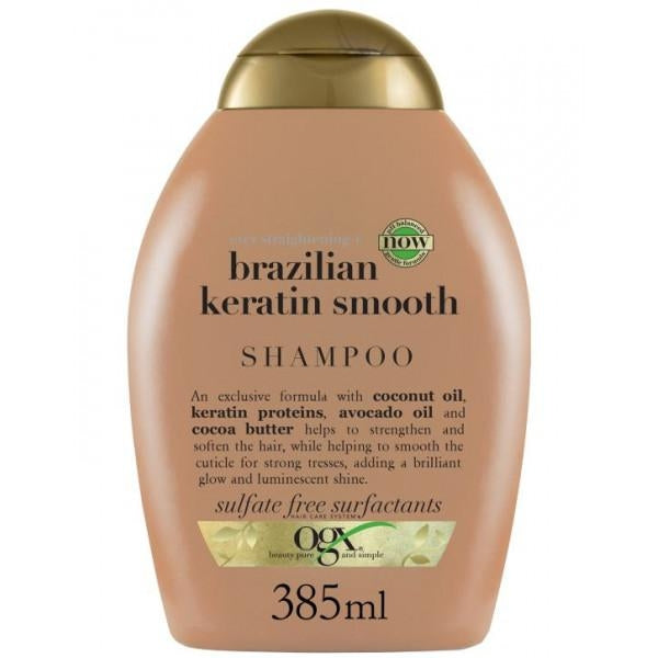 Ogx brasiliansk keratin hårsjampo 385 ml
