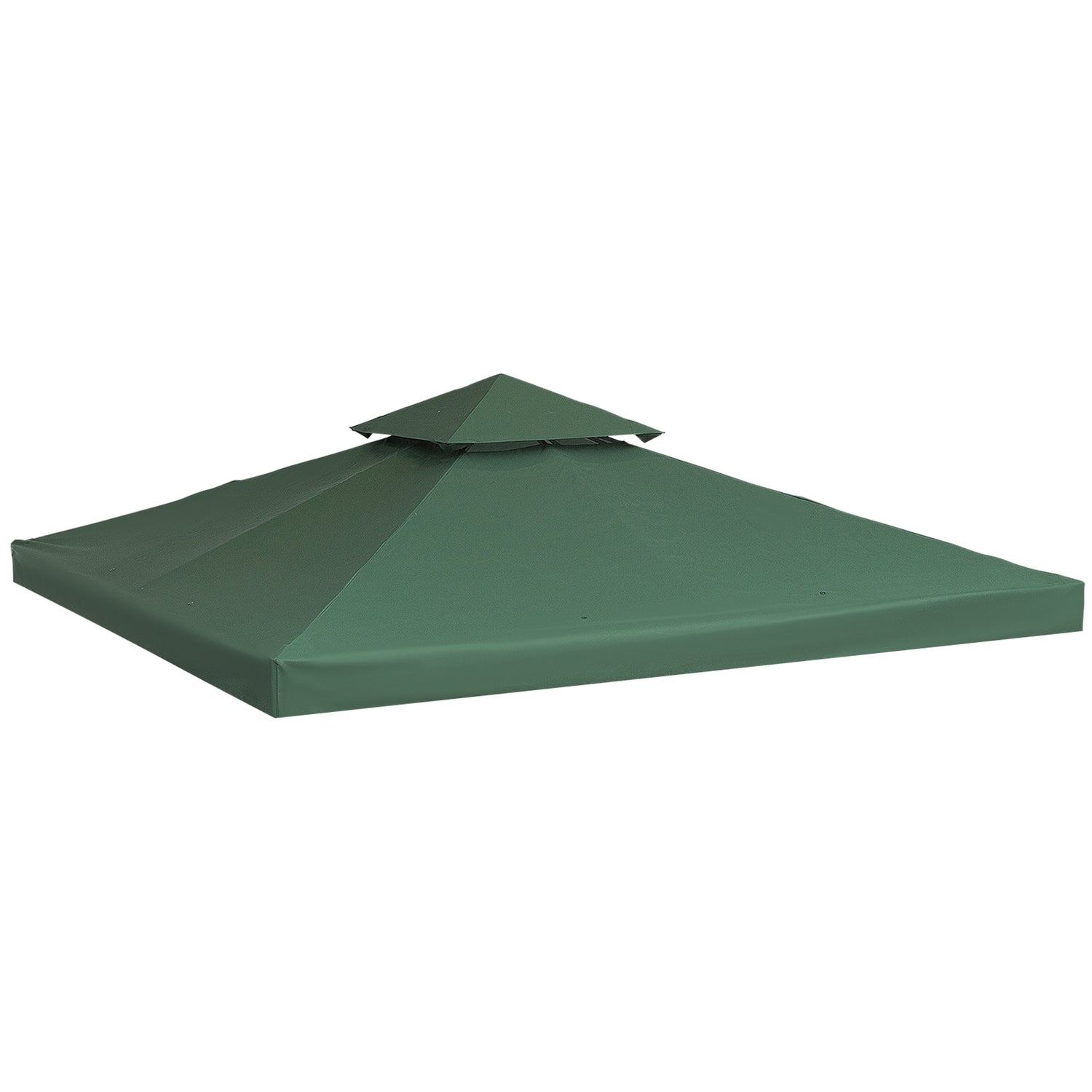 Kolgrå Vattenavvisande 3x3M Gazebo Takbyte