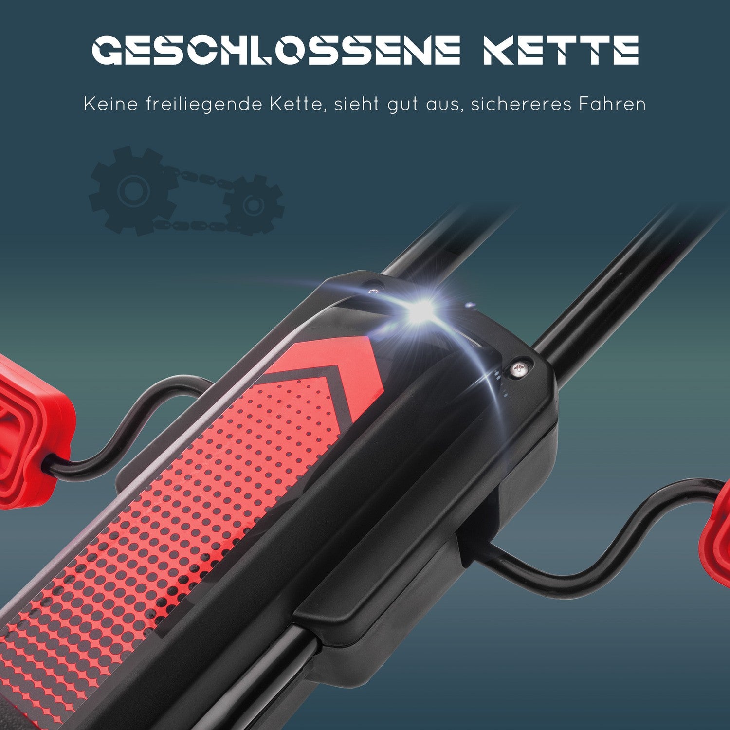 Pedal Go-Kart för barn, justerbar sits, gummidäck