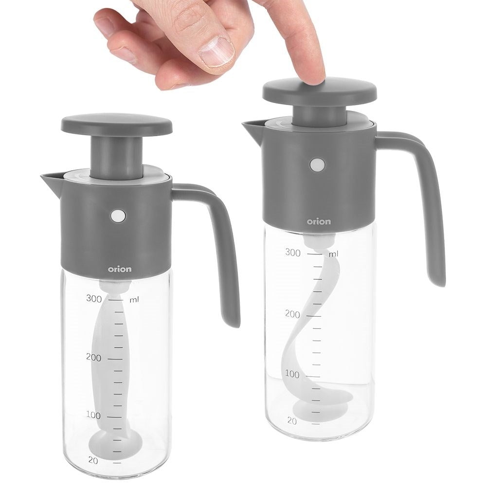 Perfekt Oljeflaska och Dressingflaska i Handmixerform