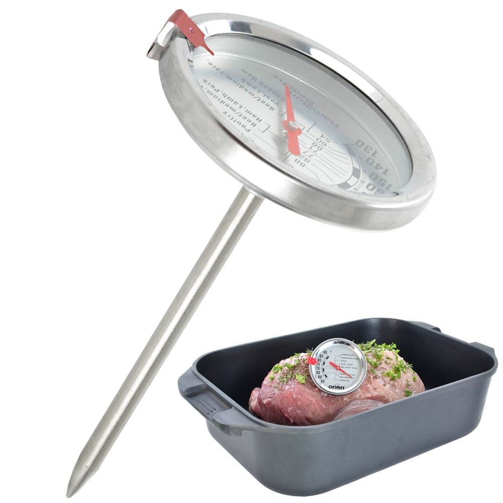 Perfekt tillagat kött: Termometer för innertemperatur