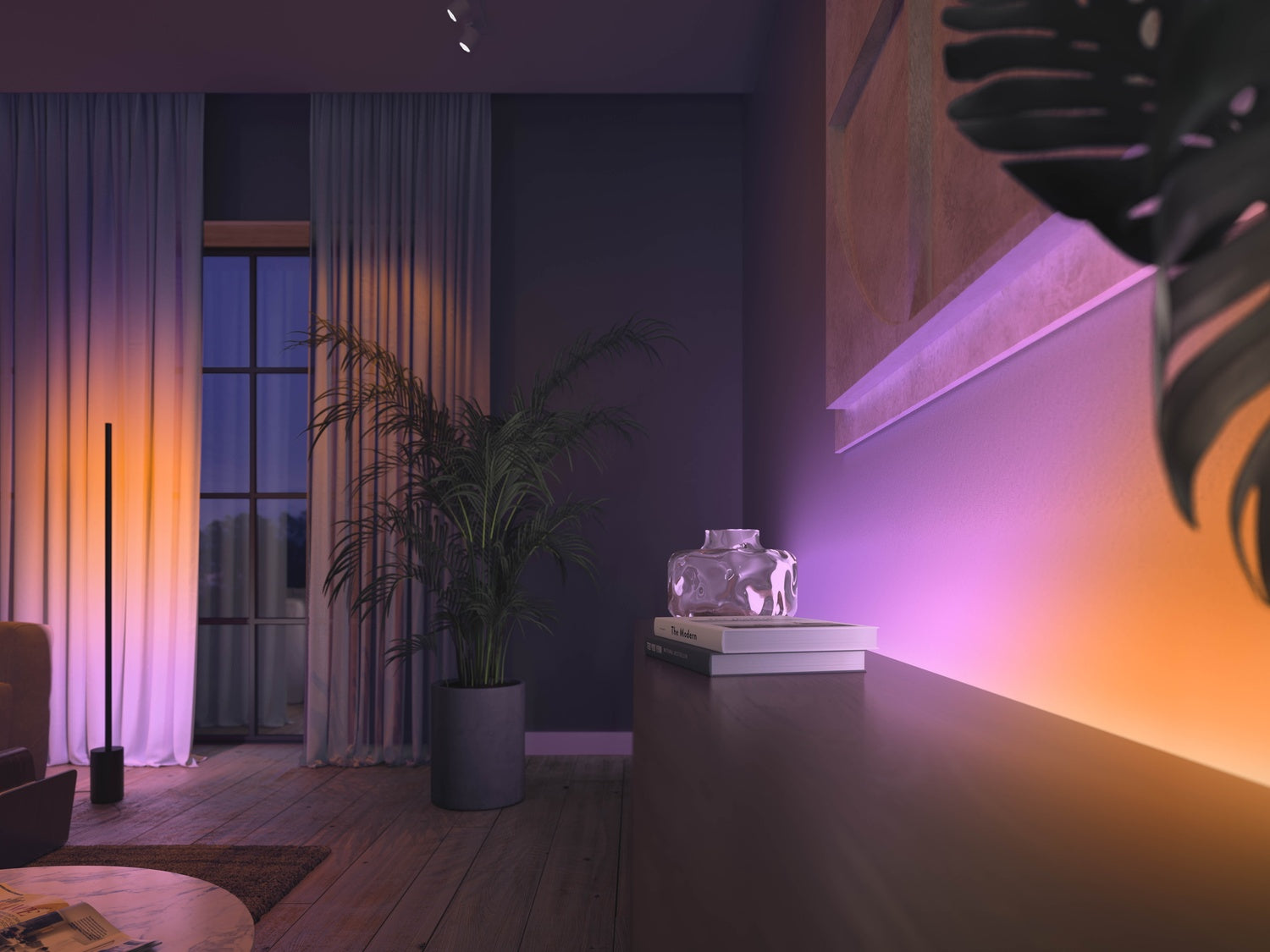 Philips Hue Gradient LightStrip Ext - ljusremsförlängning, 1m