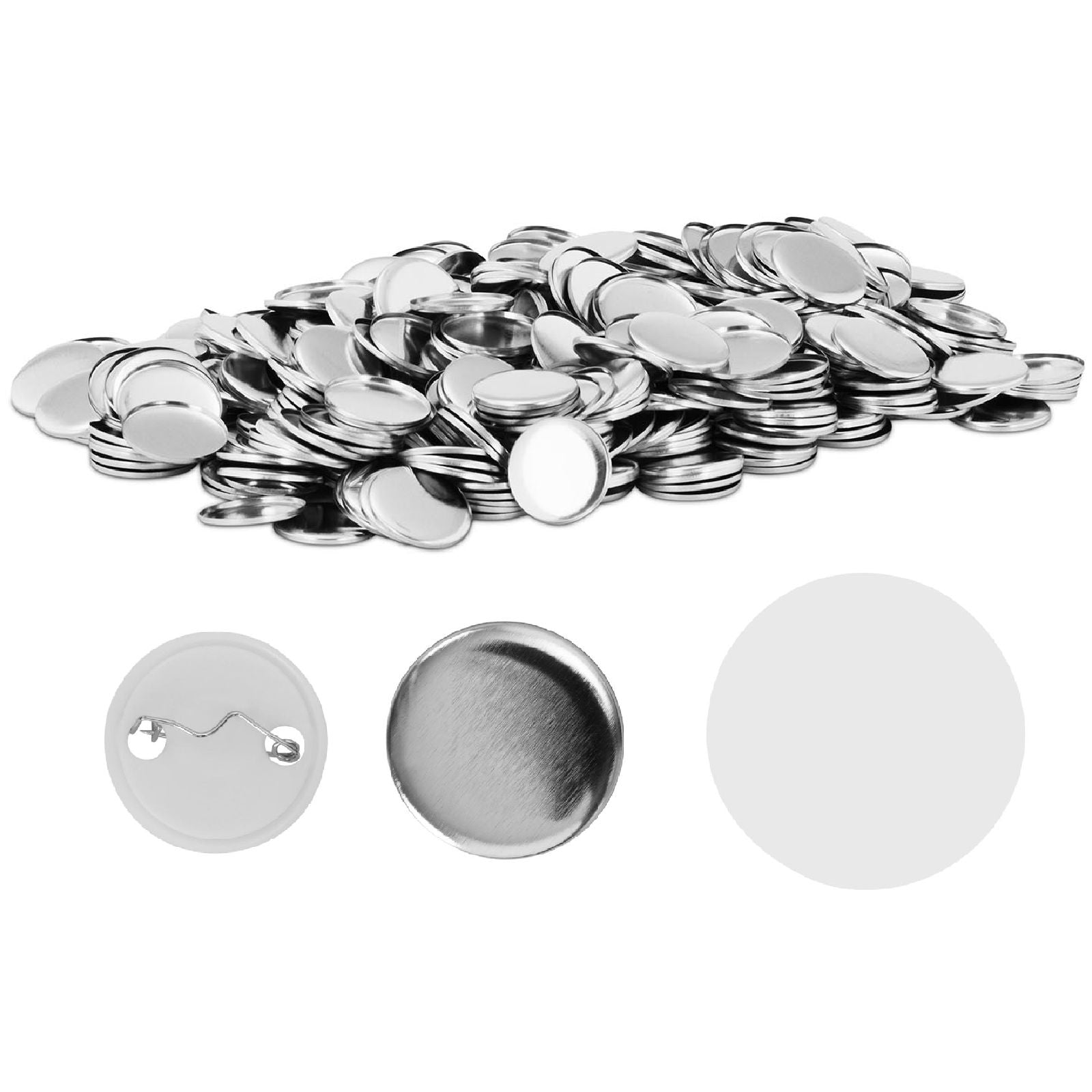 Pins märken knappar pins för kläder 1000 st. diameter 32 mm
