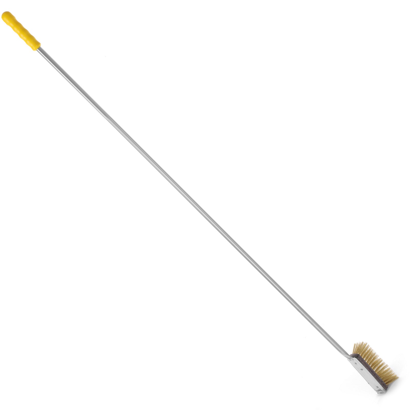 Pizzaugnsborste med mjuka mässingsborst vertikal 170x55x(H)1700mm Lilly Codroipo Hendi 525647