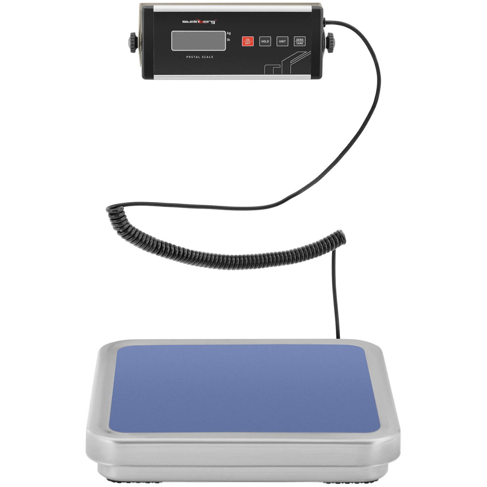 Plattformspostvåg för brevpaket med extern LCD 31,5 x 32,5 150 kg/ 0,05 kg