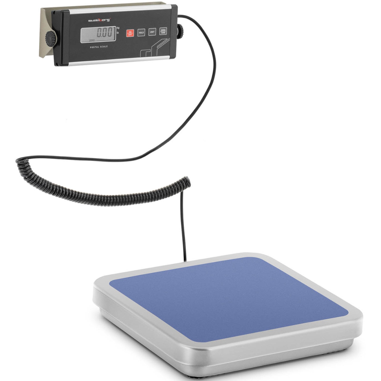 Plattformspostvåg för brevpaket med extern LCD 31,5 x 32,5 150 kg/ 0,05 kg