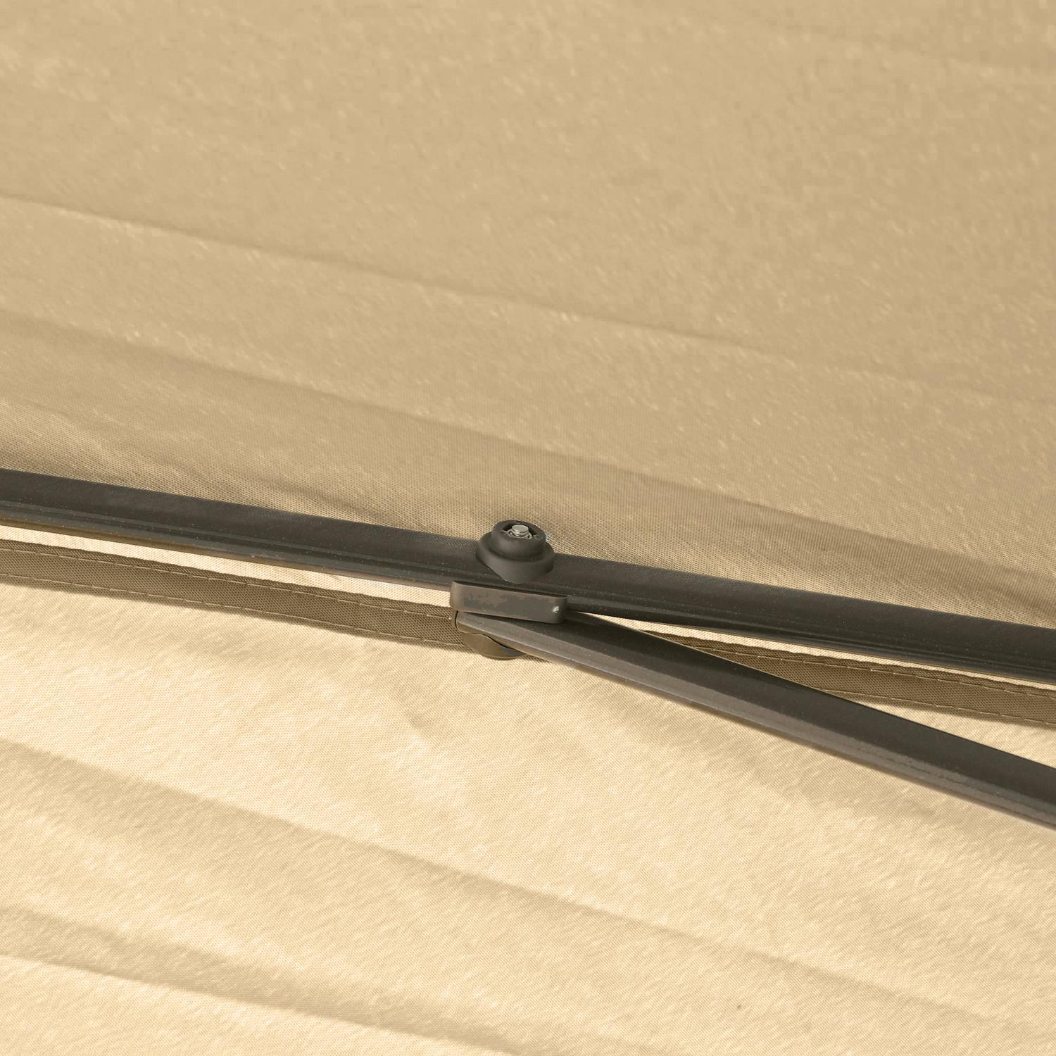 Pop-Up vattenavvisande lusthus, 3,3x3,3m, UV-skydd