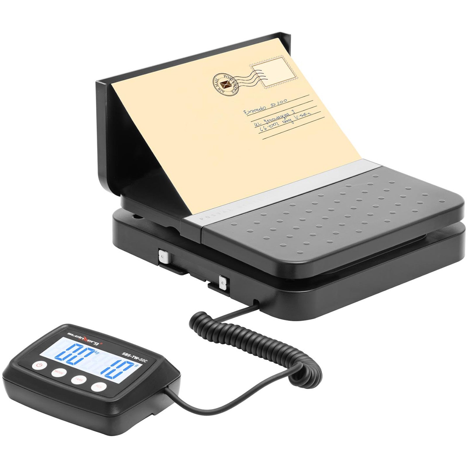 Portovåg för LCD-brevpaket 50 kg / 1 g