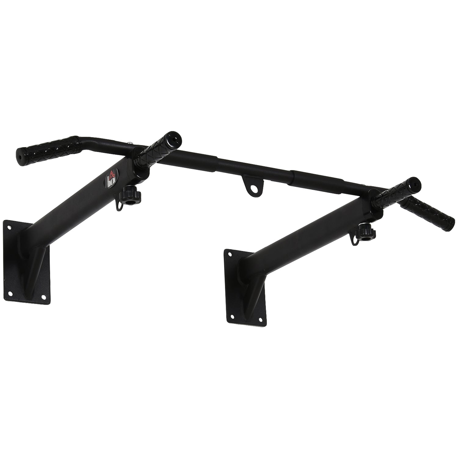 Väggmonterad Pull-Up Bar med öglor för boxningssäck, stål