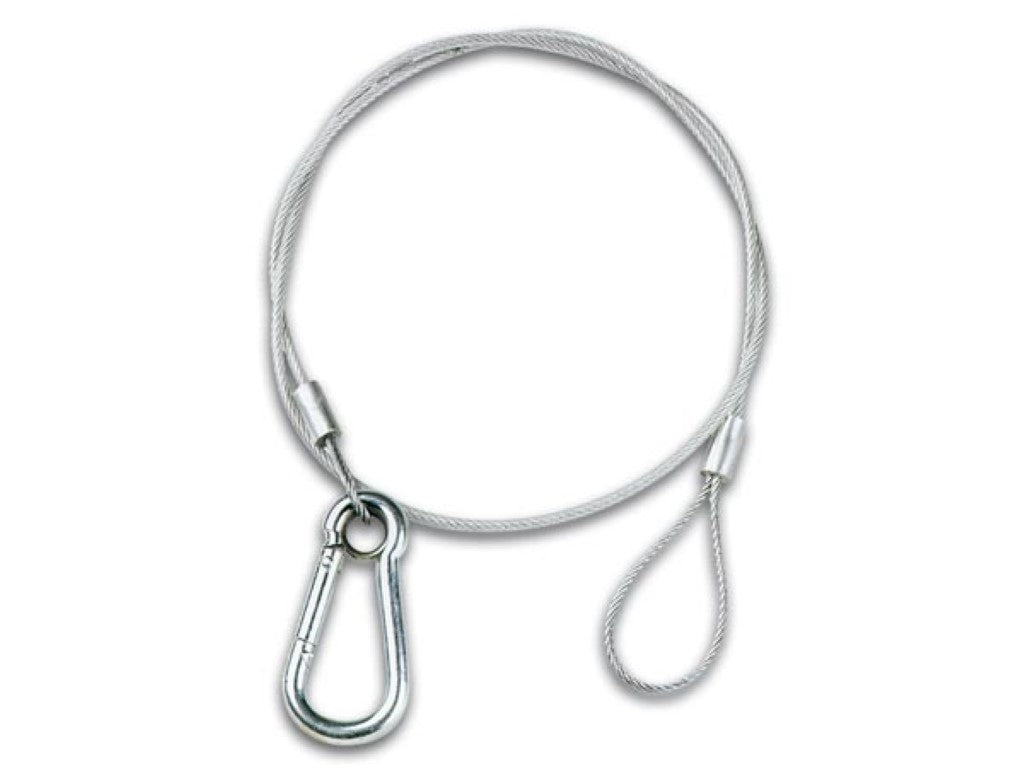 Pvc-belagd säkerhetskabel - Max. Belastning 20 kg / 44 lb