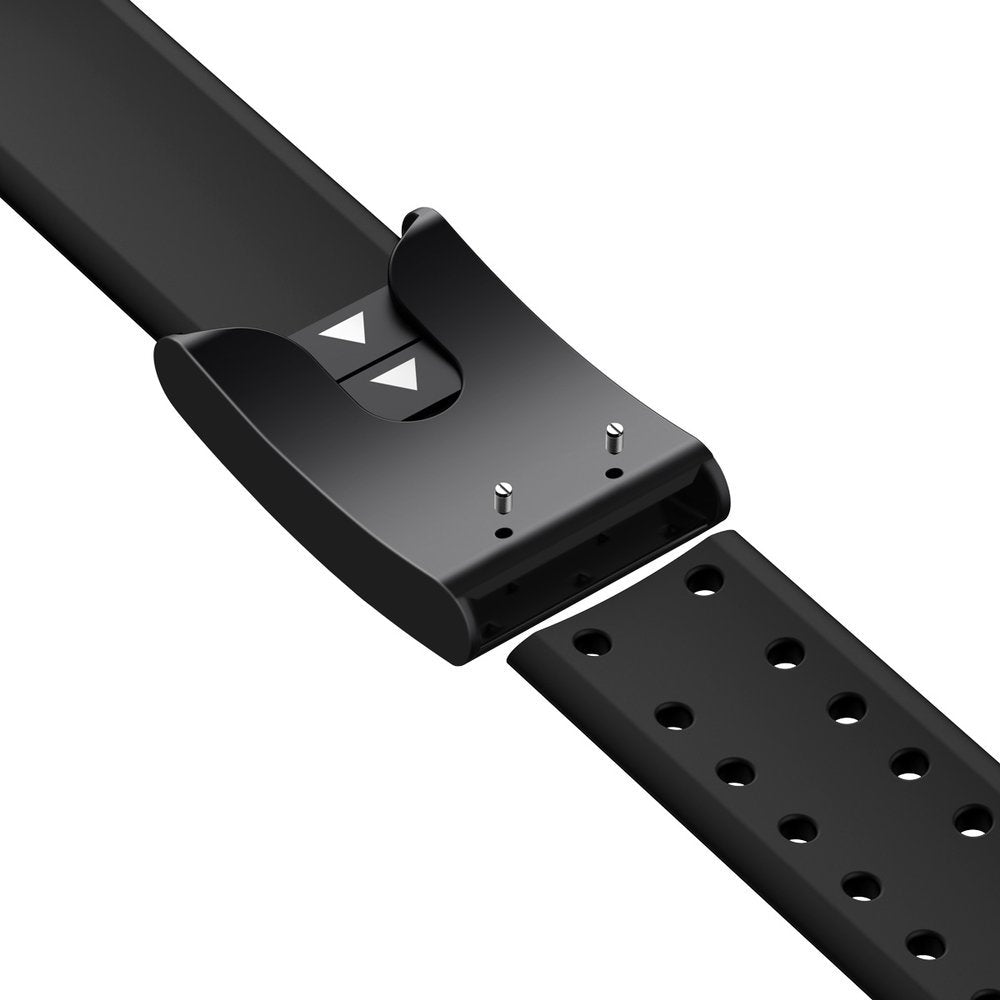 Rembandsarmband för Apple Watch 3/4/5/6/SE 38-40 mm Slip-Thru Svart