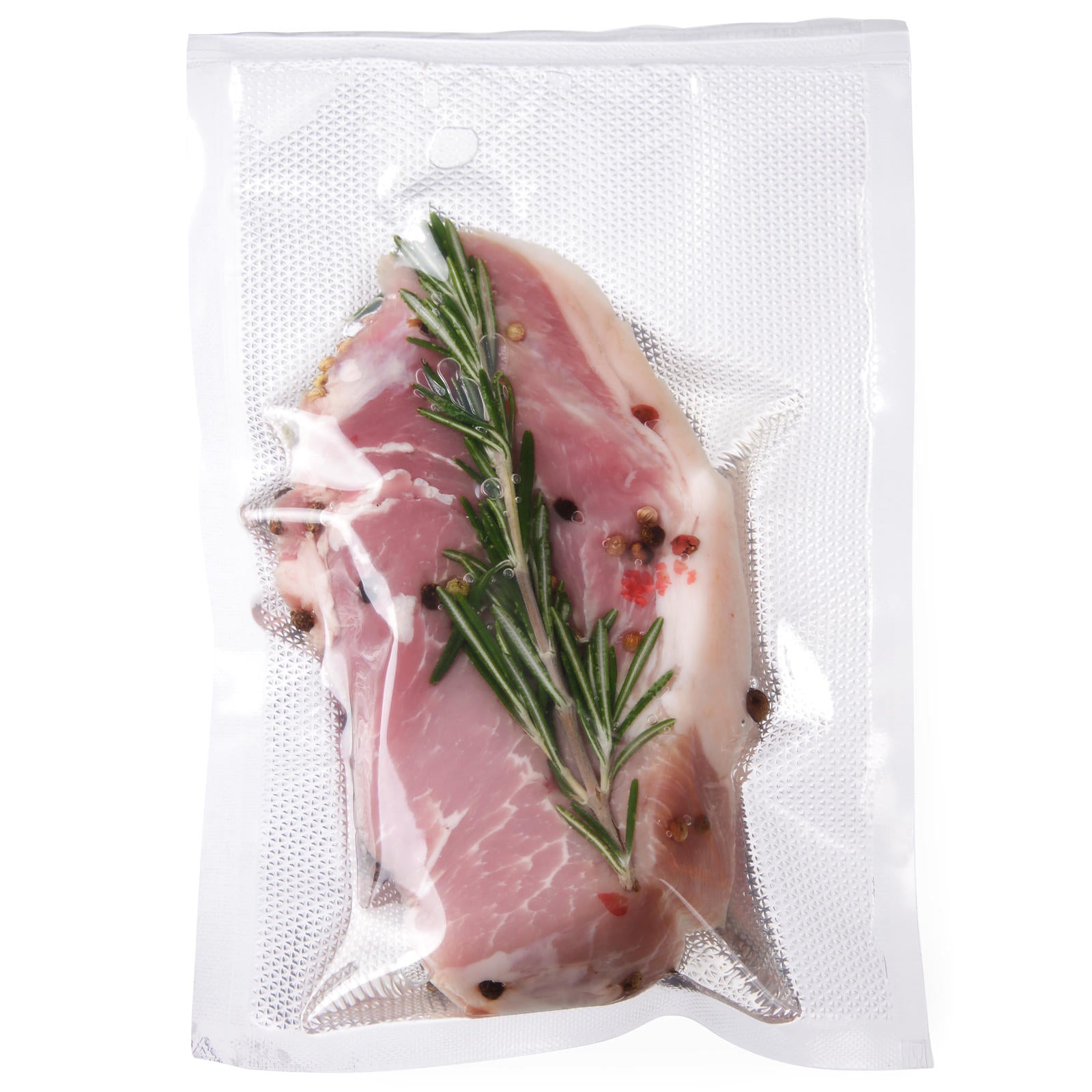 Räfflade påsar för bandvakuumförpackningsmaskiner 280x6000mm 2 RULLAR