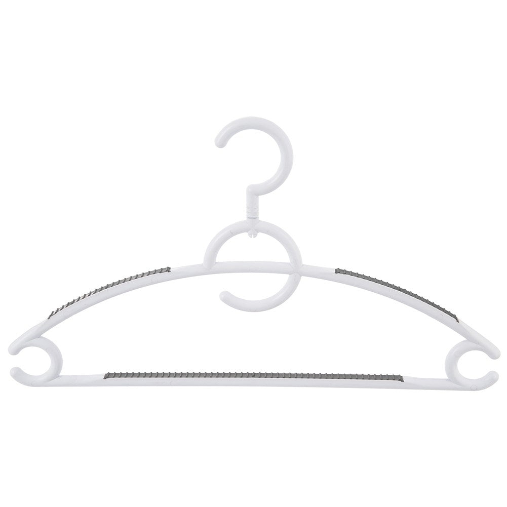 Roterande klädhängare set med halkfri yta, 4-pack