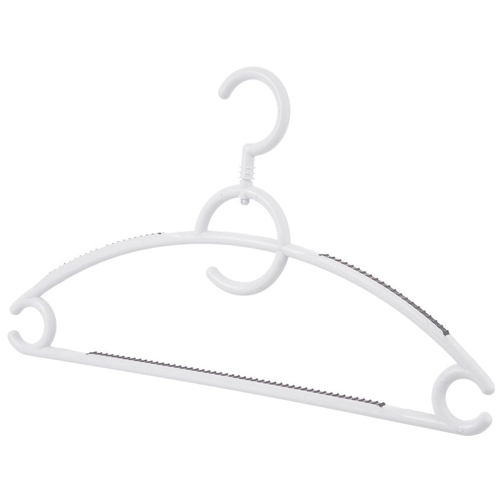 Roterande klädhängare set med halkfri yta, 4-pack