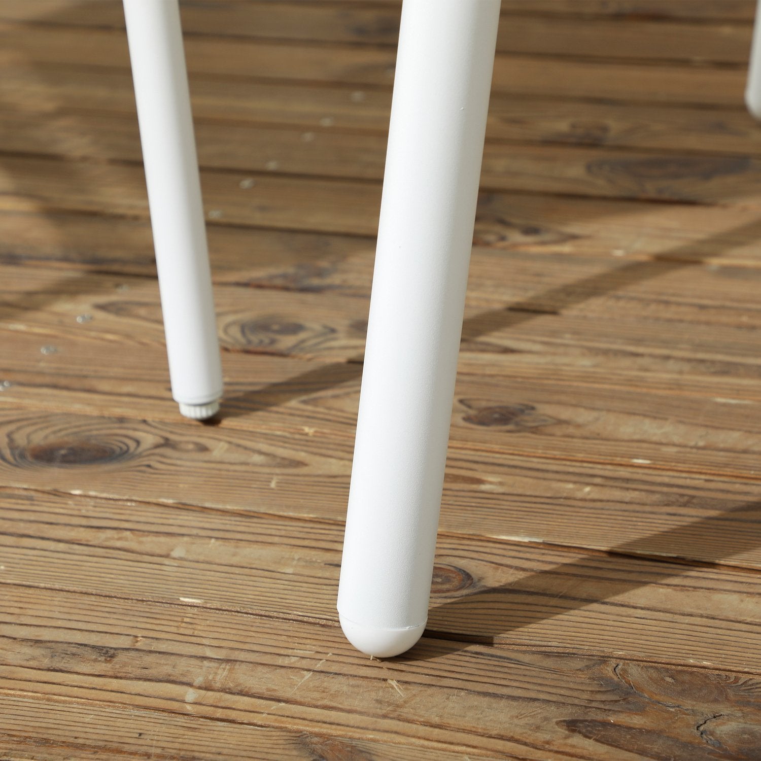 Rotting trädgårdsmatsalsset, 5 st, glasbord & kuddar