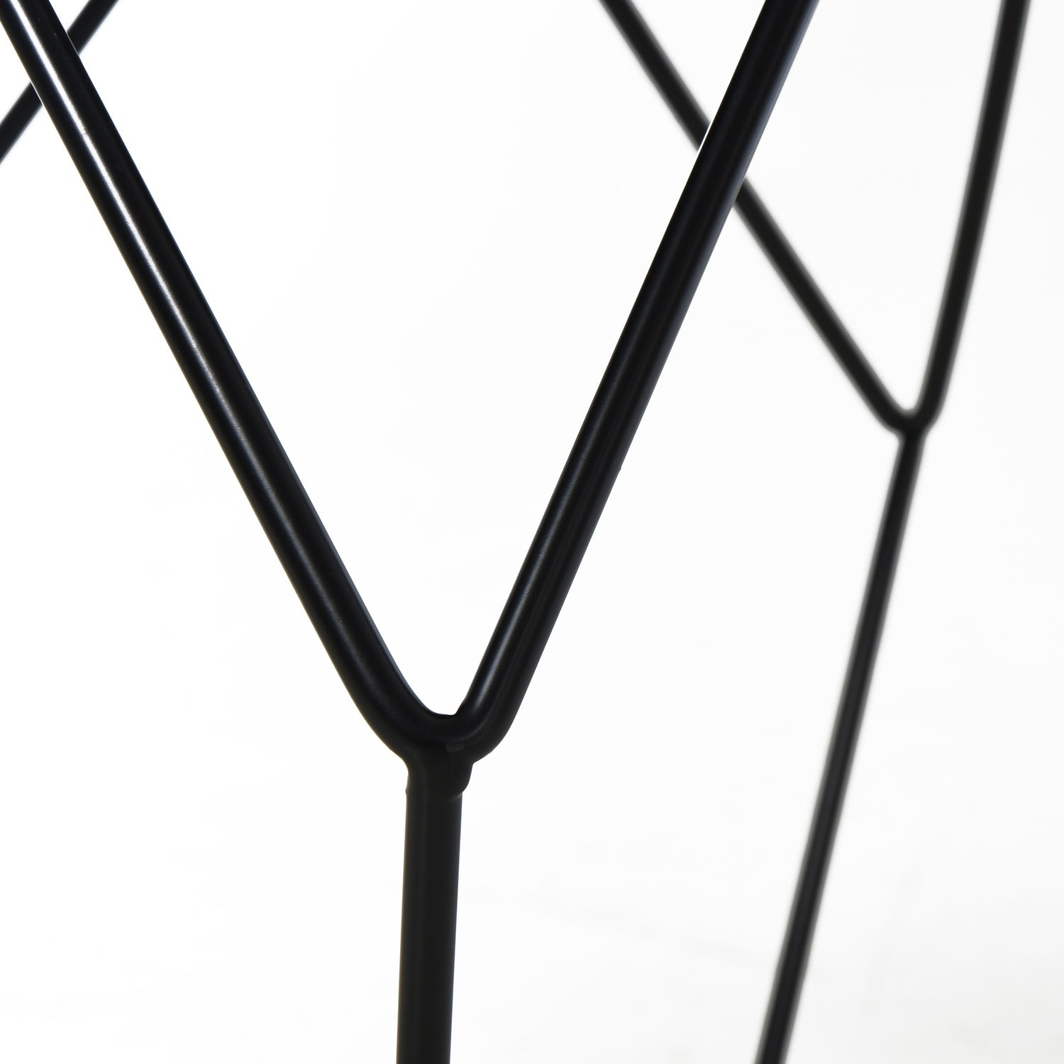 Runt soffbord med förvaring – Metallkorgdesign