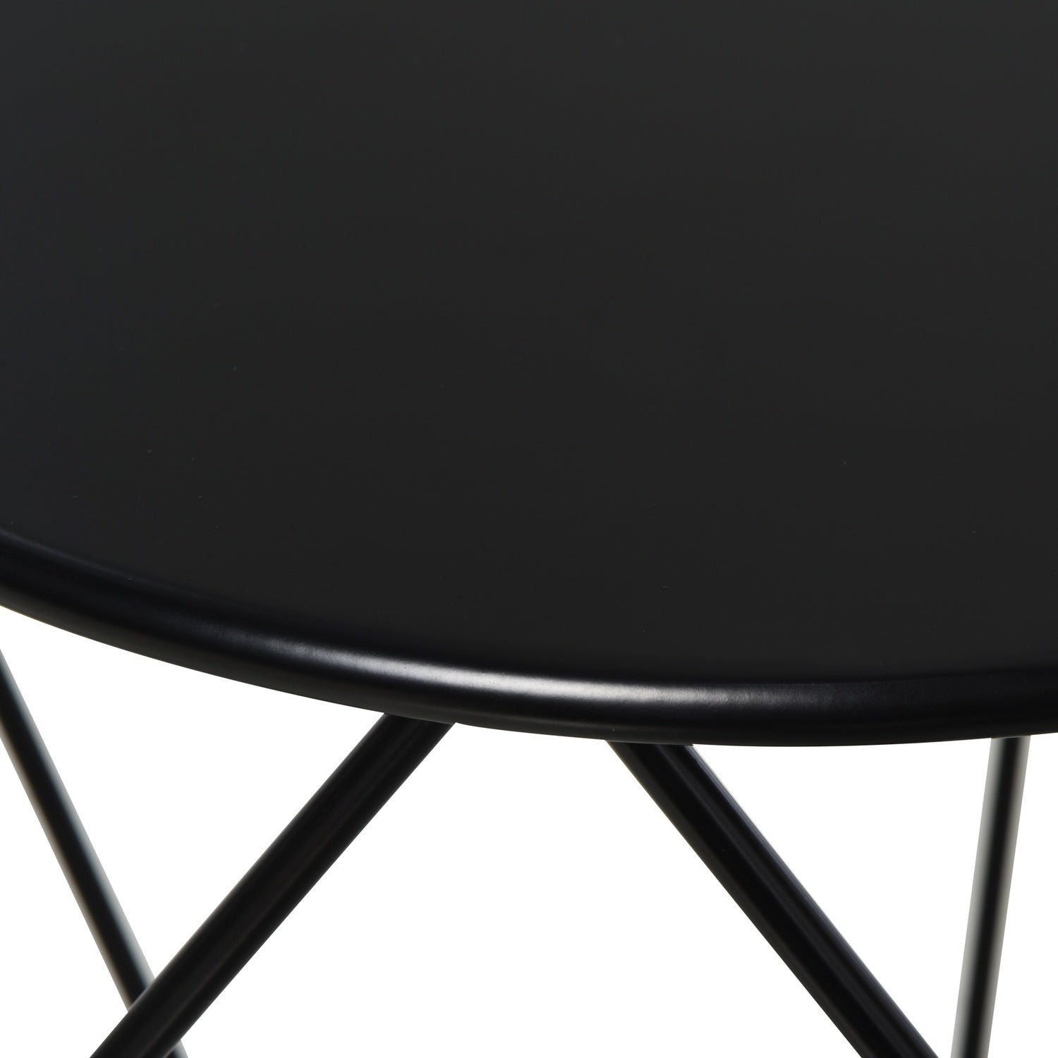 Runt soffbord med förvaring – Metallkorgdesign