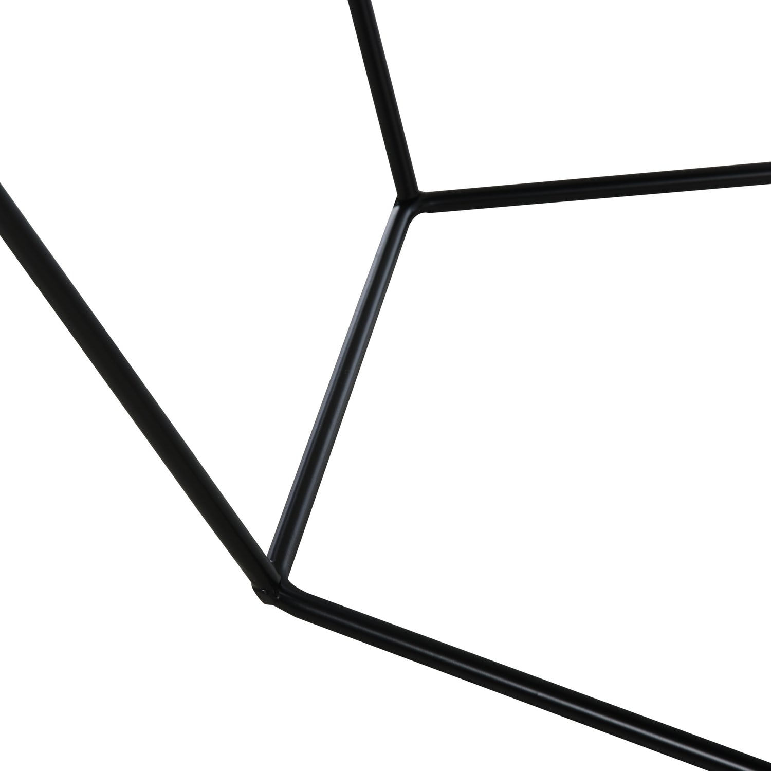 Runt soffbord med förvaring – Metallkorgdesign