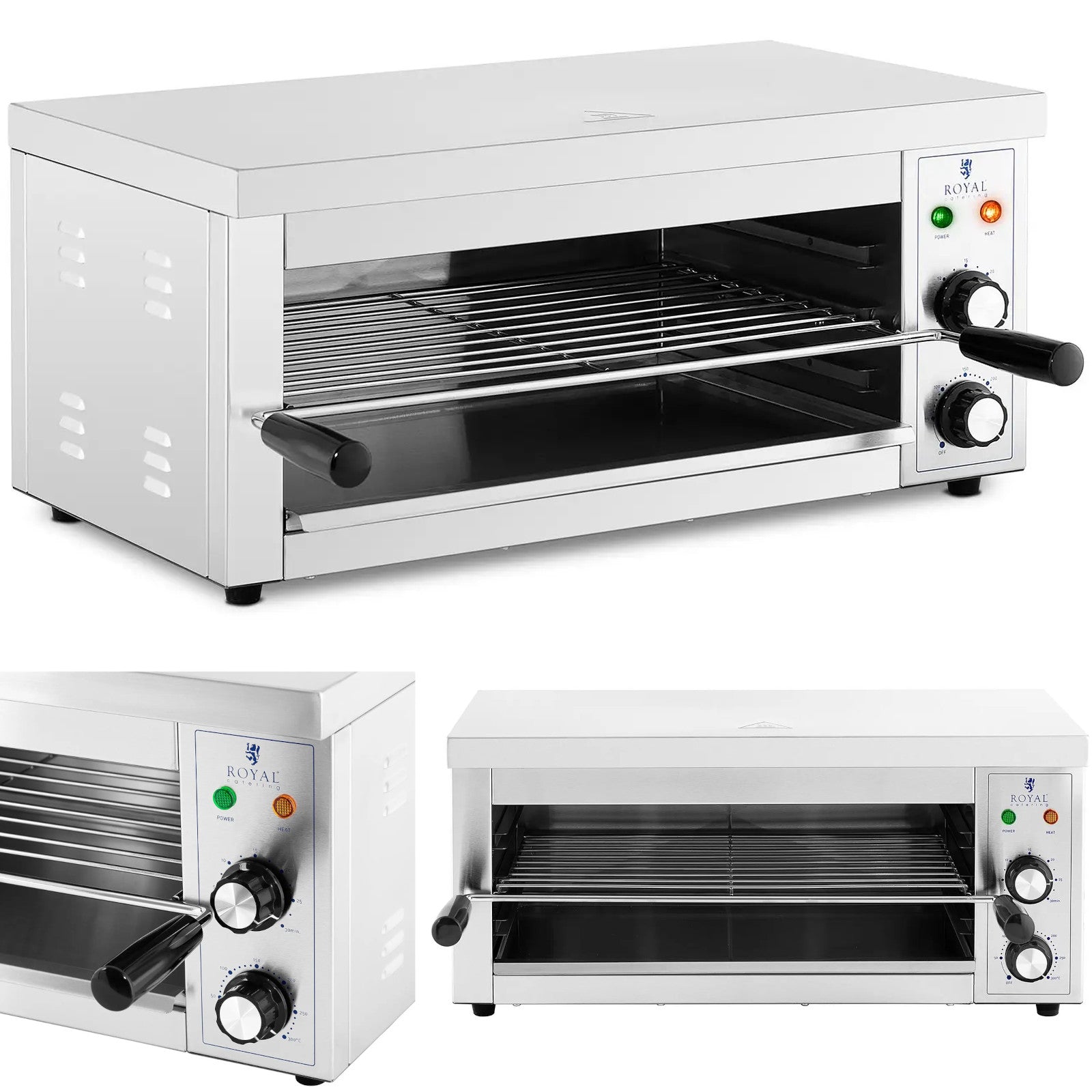 Salamander brödrost för toast kassler 50-300 C 2500 W