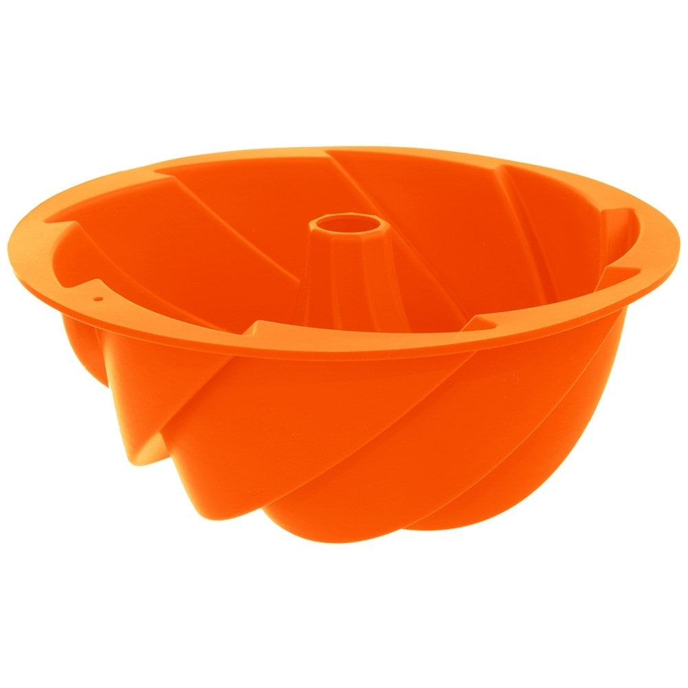 Silikonform i orange för perfekt bakning av kakor