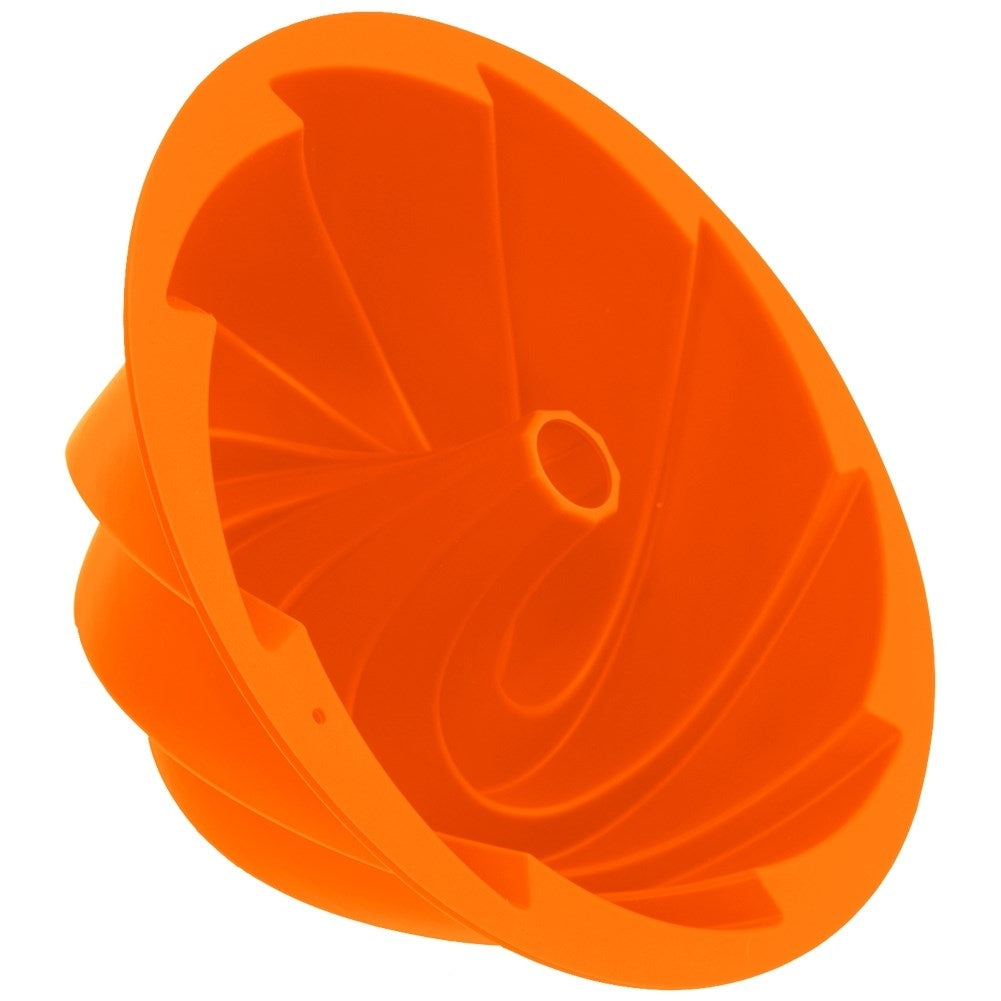 Silikonform i orange för perfekt bakning av kakor