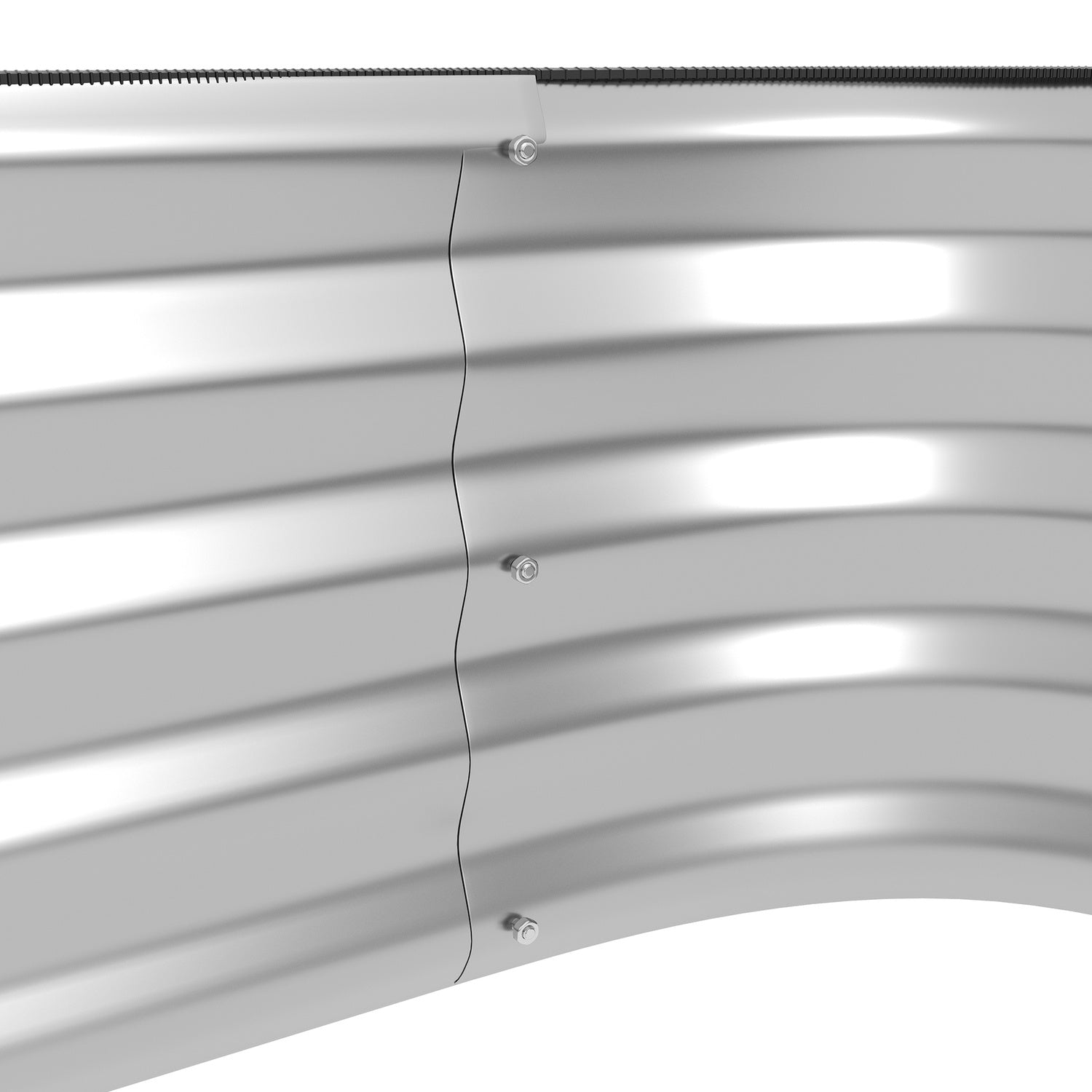 Silverväxthylla för trädgård eller balkong, 118x45x30cm