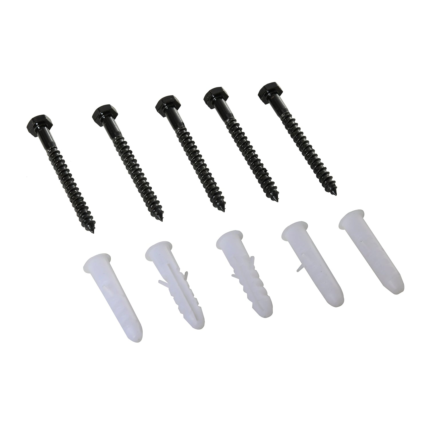 Skjutdörrsystem, Kolstål, 183 cm, Svart