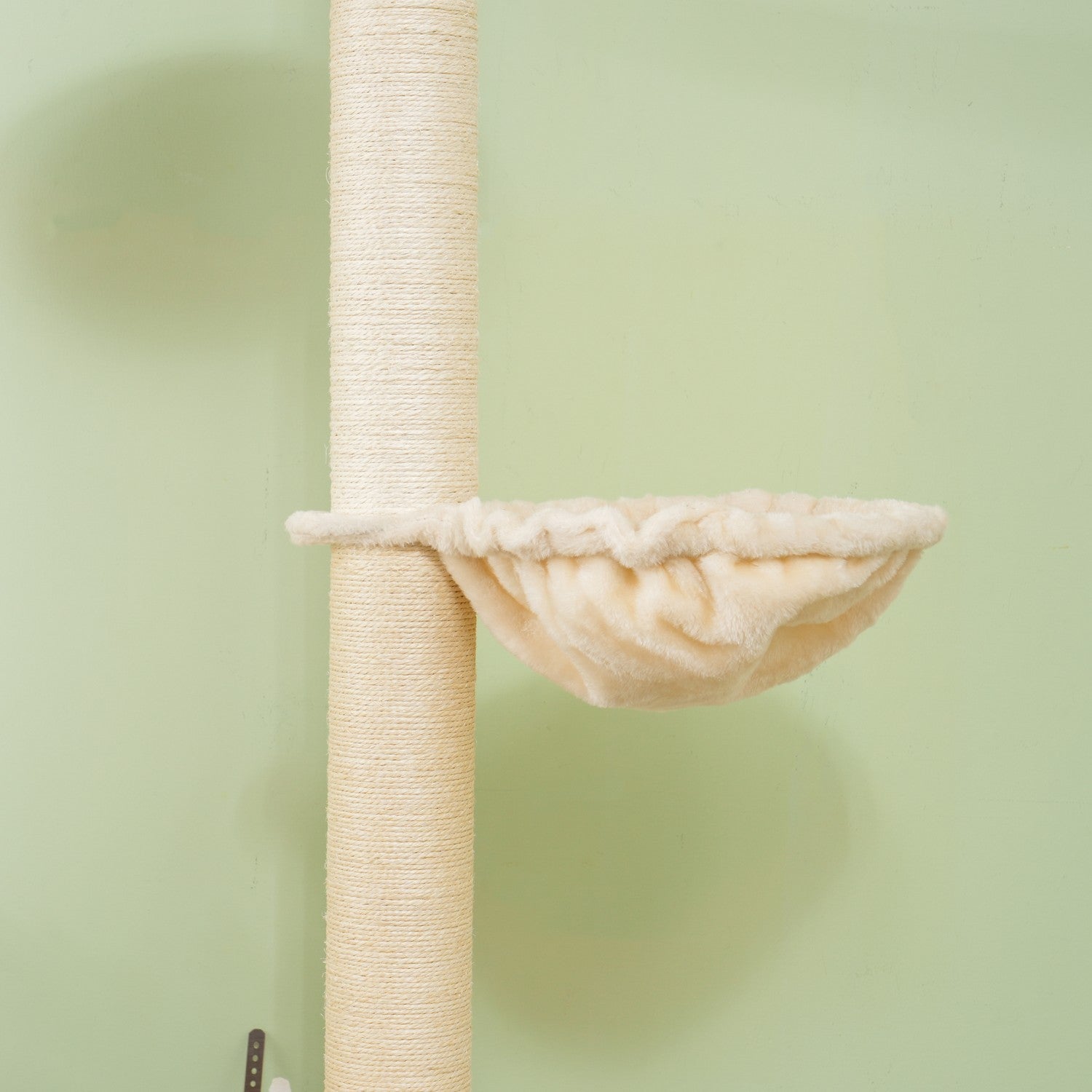 Justerbart kattträd med hängmatta, takhöjd 230-250cm