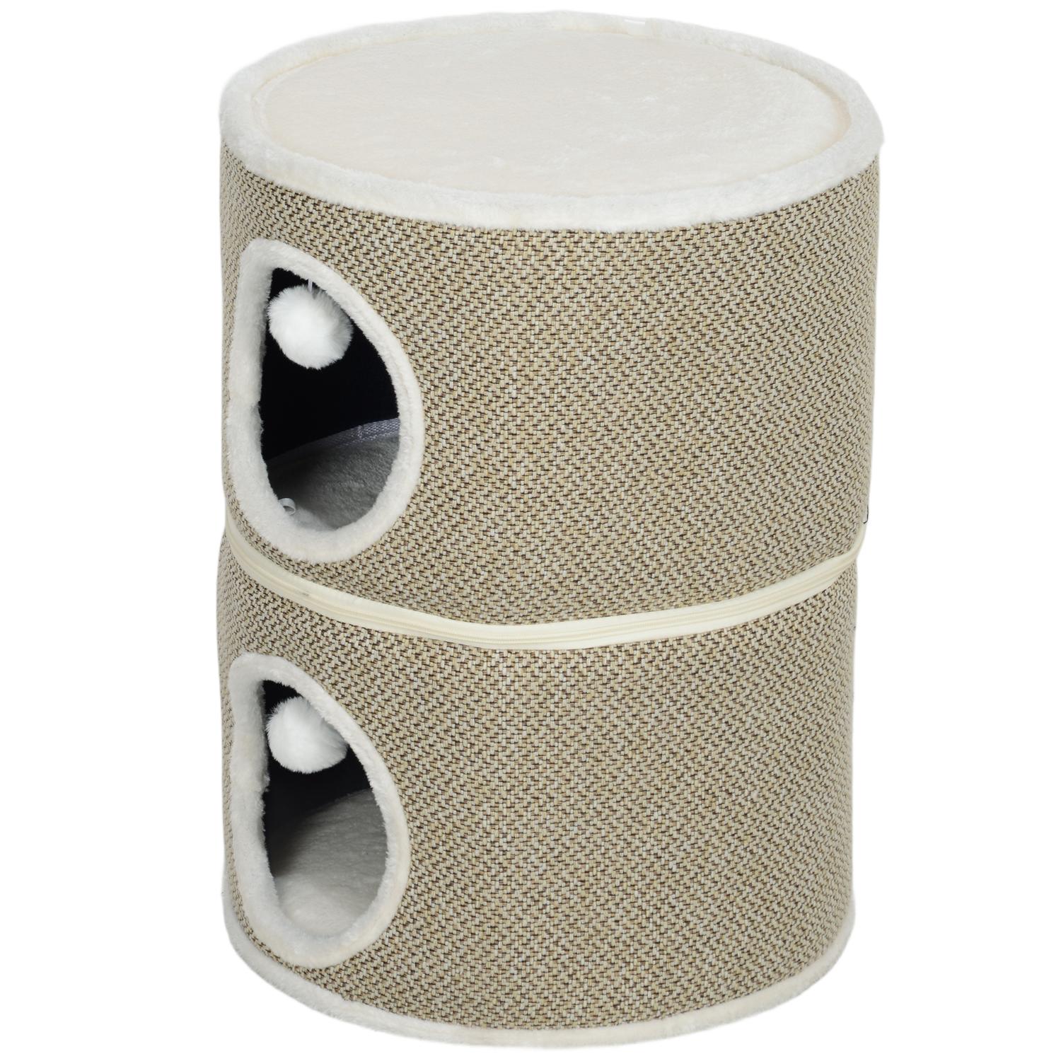 Cat Scratching Fat, Sisal, 56 cm, för katter upp till 5 kg