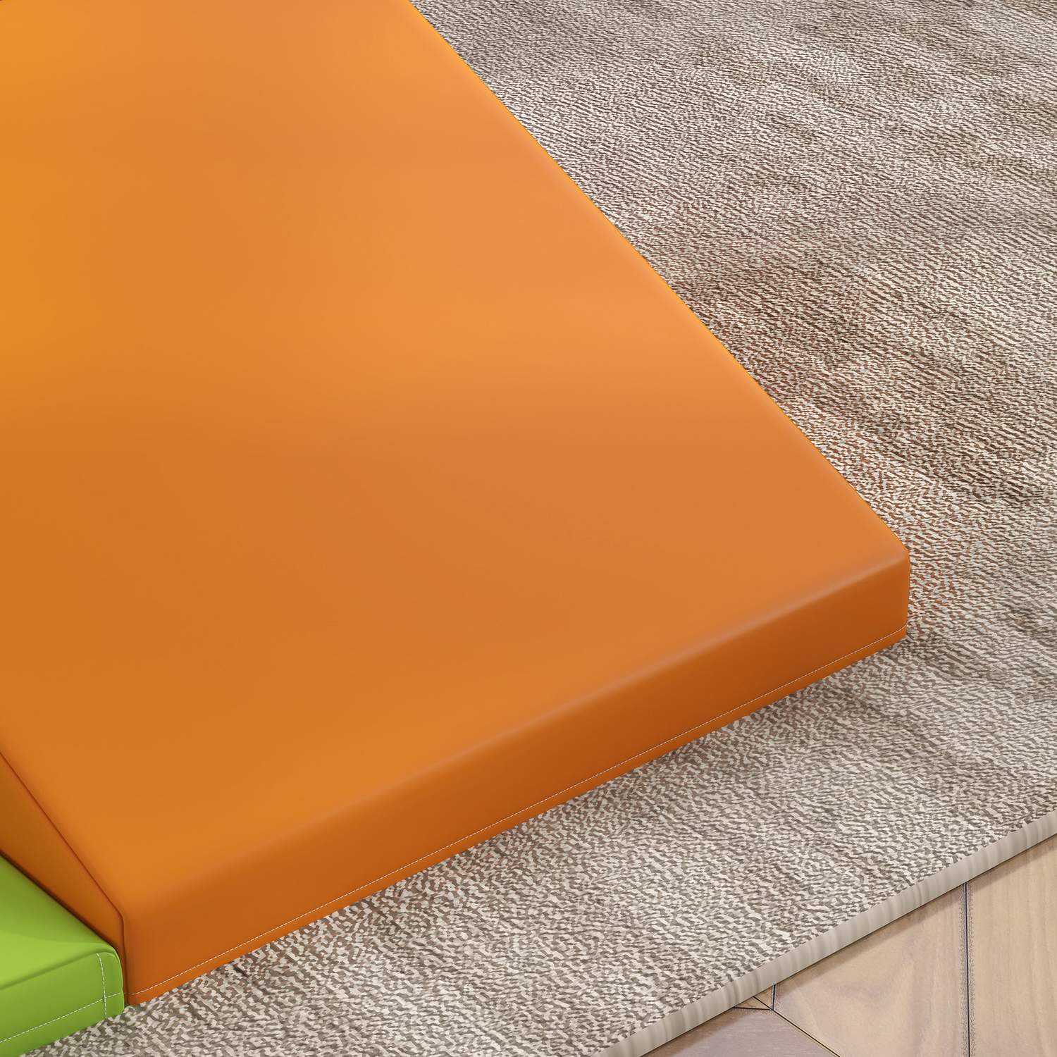 Skumbyggklossar – mjukt, säkert, konstläder, åldrarna 1-3