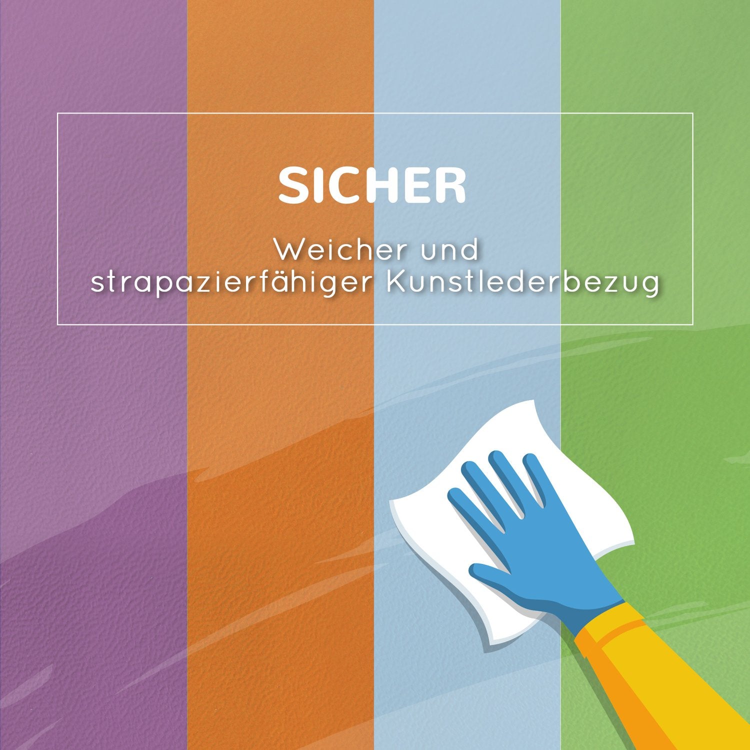 Skumbyggklossar – mjukt, säkert, konstläder, åldrarna 1-3