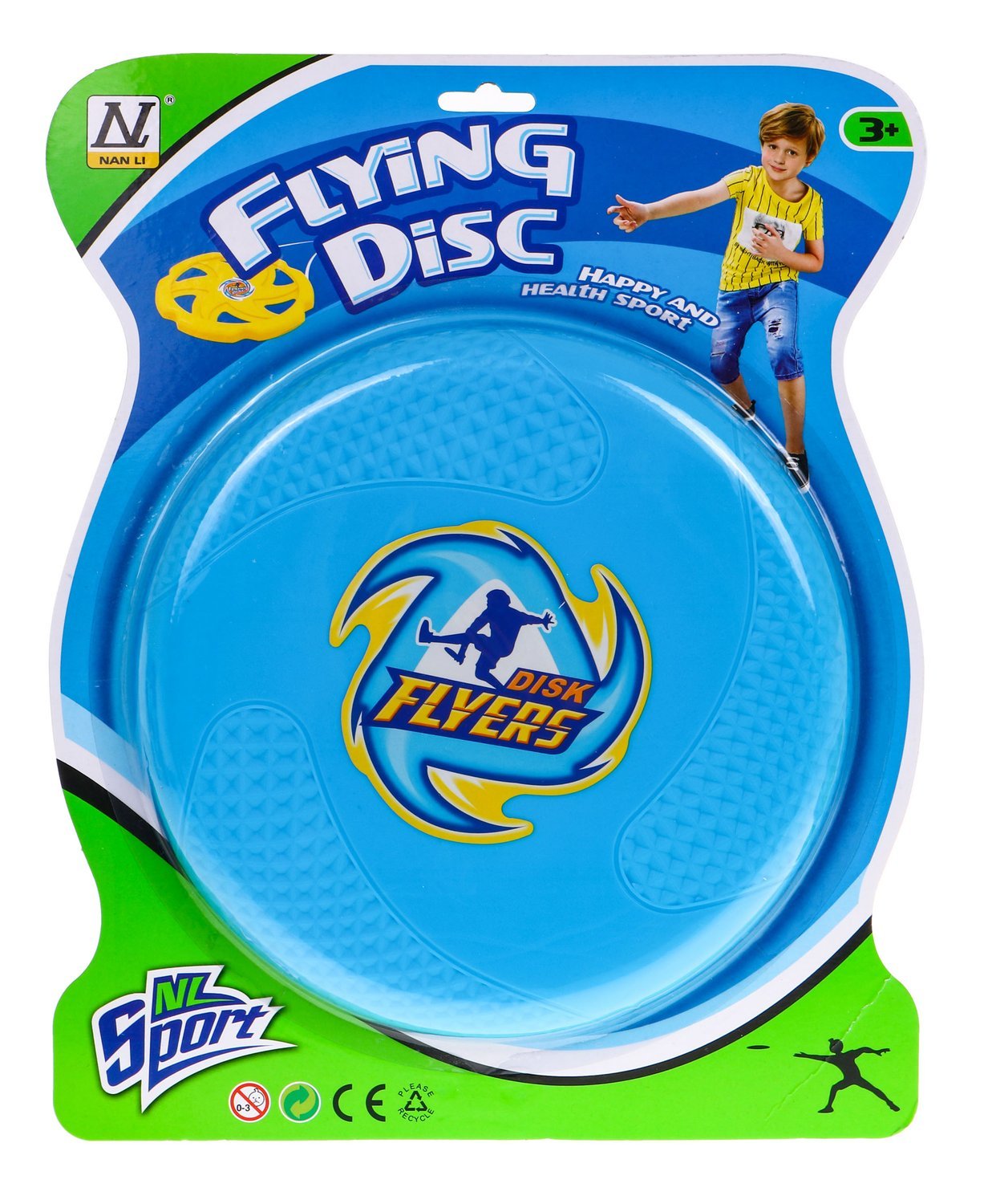 Slitesterk 23 cm flygende frisbee for barn - Beach &amp; Yard Fun