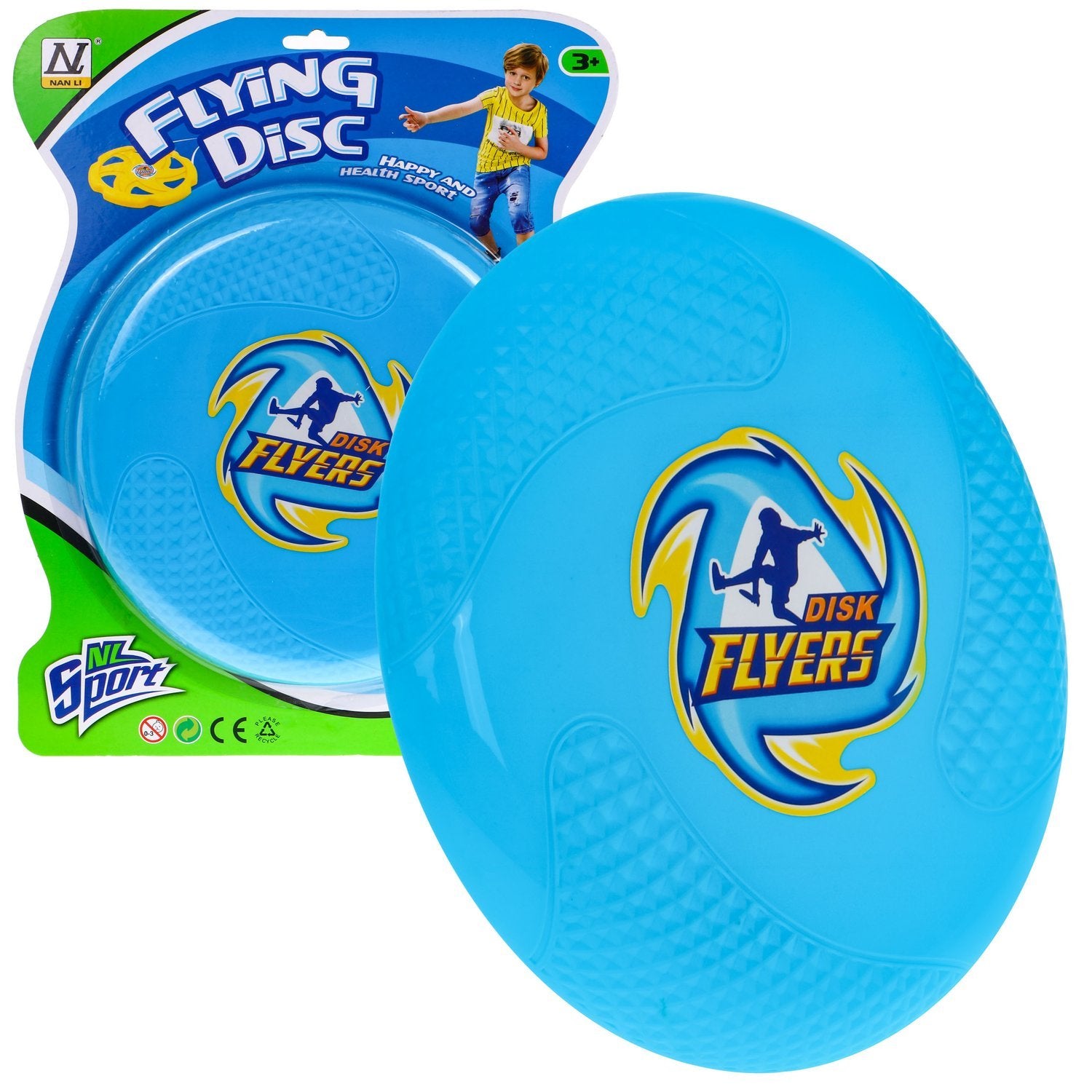 Slitesterk 23 cm flygende frisbee for barn - Beach &amp; Yard Fun