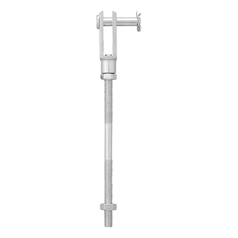 Släpbromsstång 160mm med gaffel M8